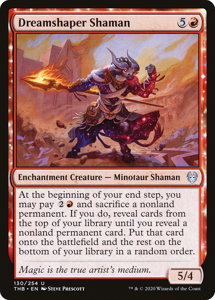 Dreamshaper Shaman (THB-130) - Theros Beyond Death: (enchantment)