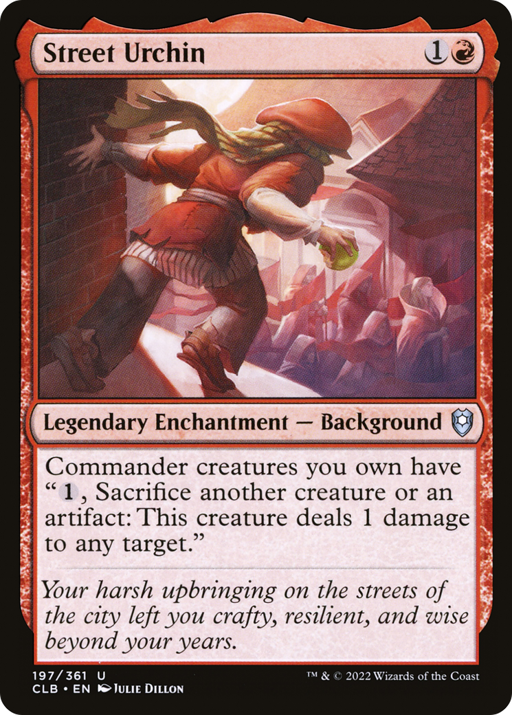 Street Urchin (CLB-197) - Commander Legends: Battle for Baldur's Gate