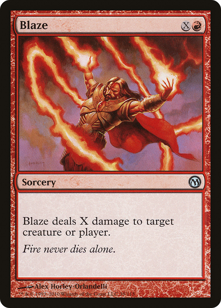 Blaze (DPA-039) - Duels of the Planeswalkers