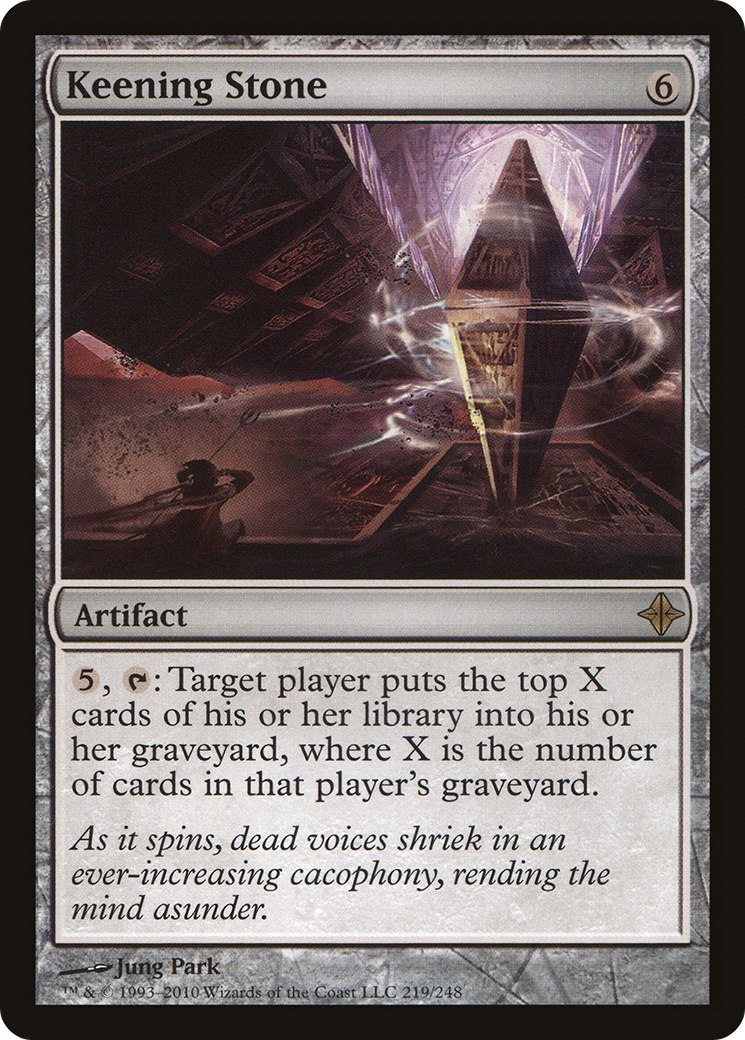 Keening Stone (ROE-219) - Rise of the Eldrazi Foil