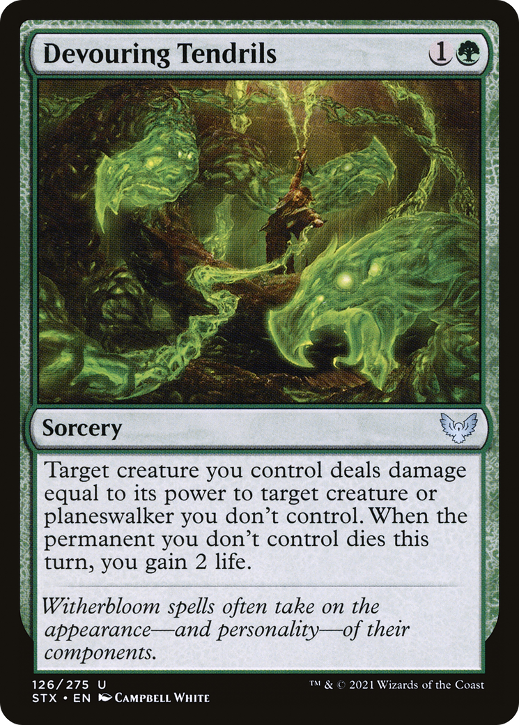 Devouring Tendrils (STX-126) - Strixhaven: School of Mages Foil