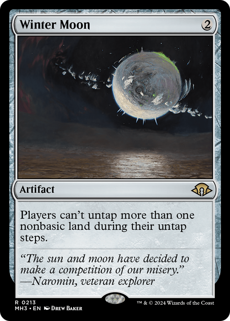Winter Moon⁣ - Modern Horizons 3⁣ (Rare)⁣ [213]
