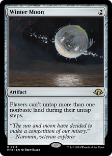 Winter Moon⁣ - Modern Horizons 3⁣ (Rare)⁣ [213]