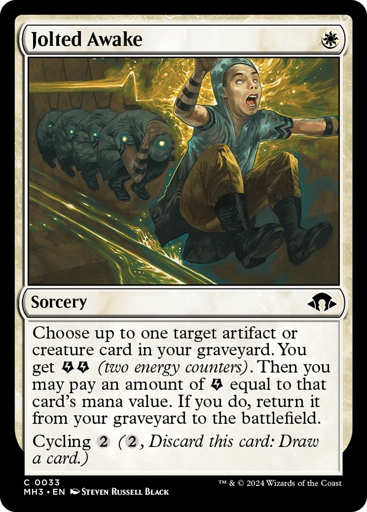 Jolted Awake⁣ - Modern Horizons 3⁣ (Common)⁣ [33]