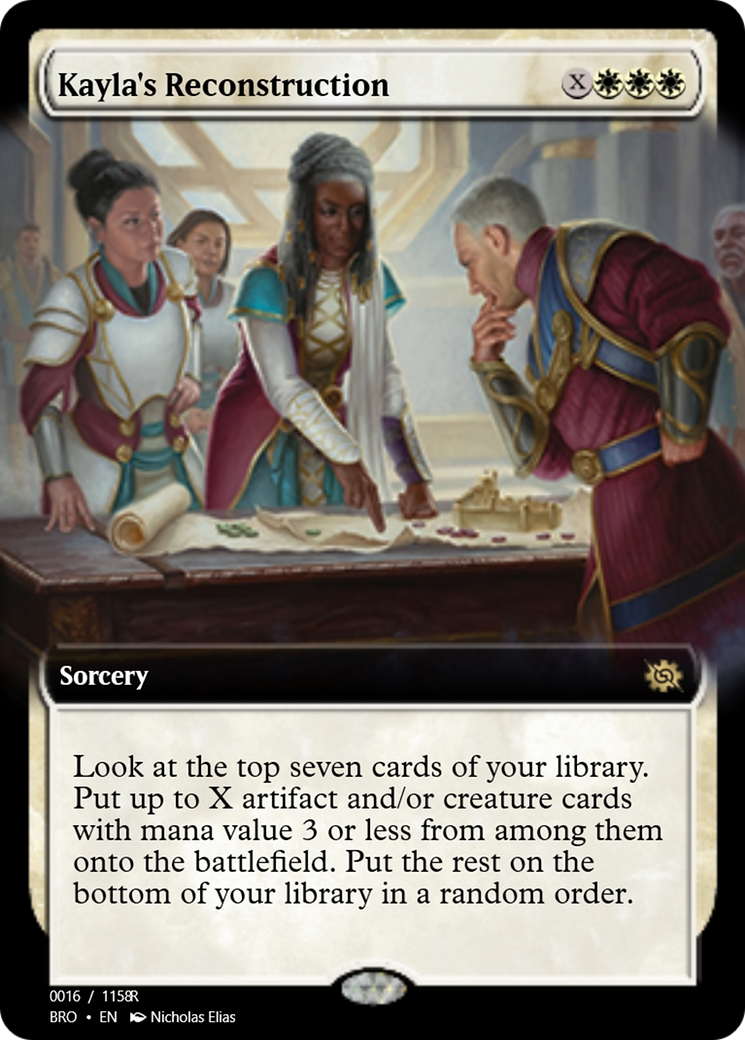 Kayla's Reconstruction (PRM-105642) - Magic Online Promos Foil