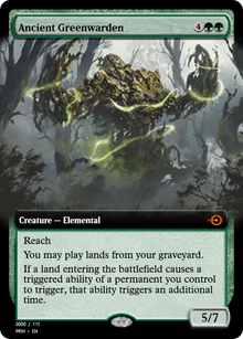 Ancient Greenwarden (PRM-83772) - Magic Online Promos