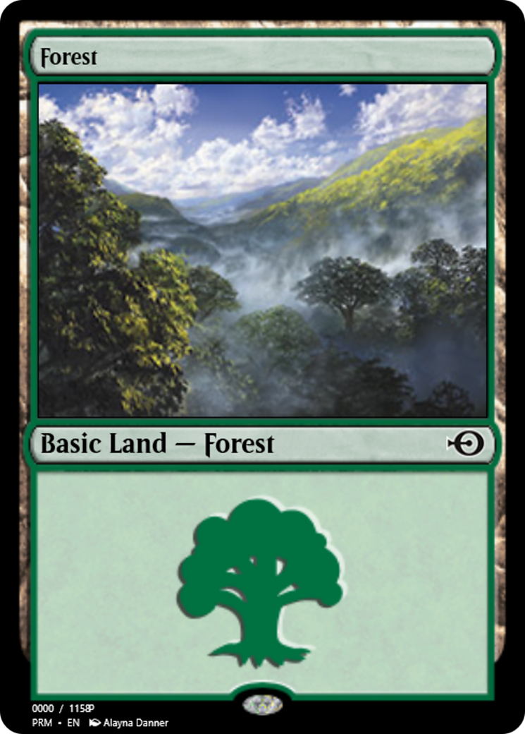 Forest (PRM-81902) - Magic Online Promos Foil