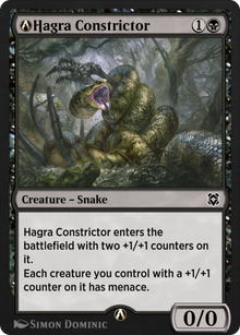 A-Hagra Constrictor (ZNR-A-105) - Zendikar Rising