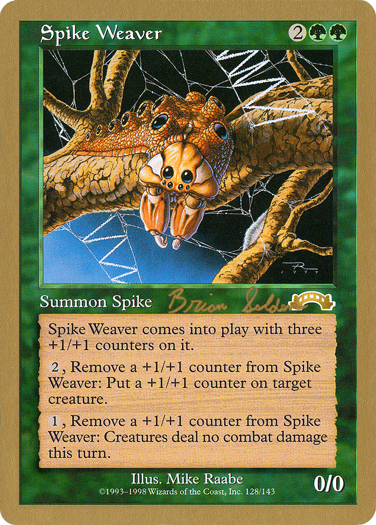 Spike Weaver - 1998 Brian Selden (EXO) (WCD-BS128) - World Championship Decks 1998