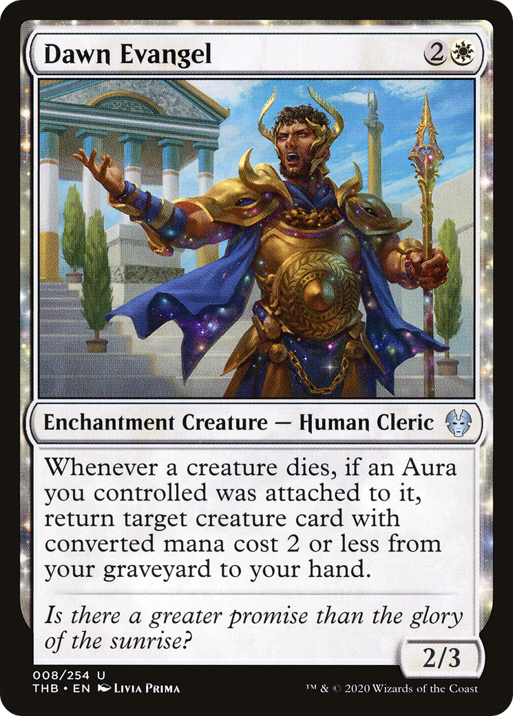 Dawn Evangel⁣ - Theros Beyond Death⁣ (Uncommon)⁣ [8]