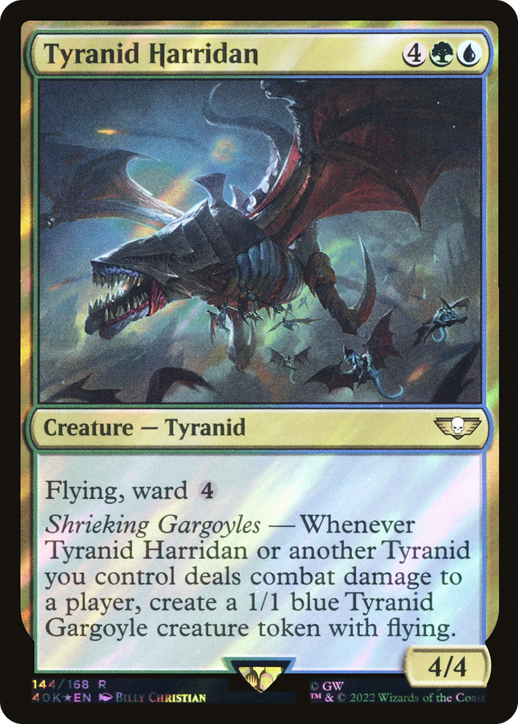 Tyranid Harridan (Surge Foil) (40K-144★) - Warhammer 40,000 Commander Foil
