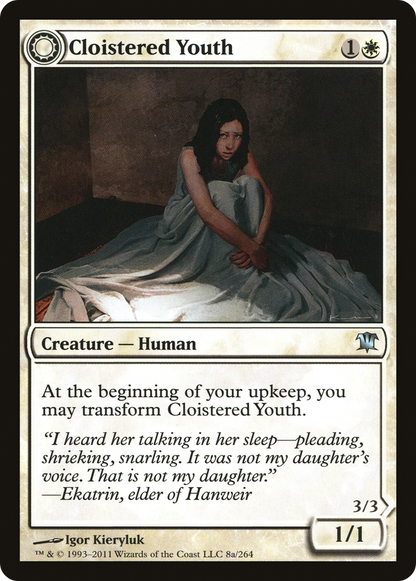 Cloistered Youth (ISD-008) - Innistrad: (Double Faced Transform)