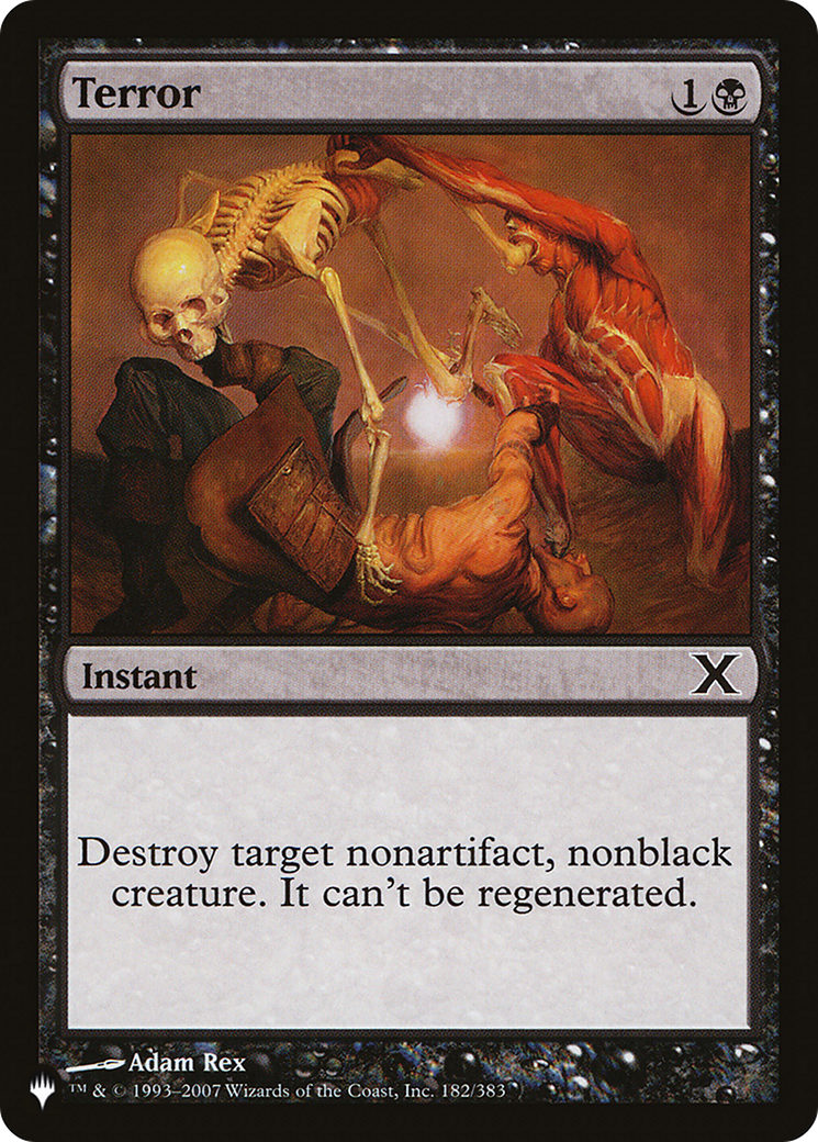 Terror (LIST-10E-182) - The List
