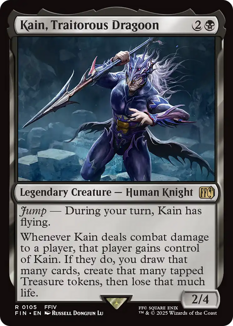 Kain, Traitorous Dragoon (FIN-105) - FINAL FANTASY Foil