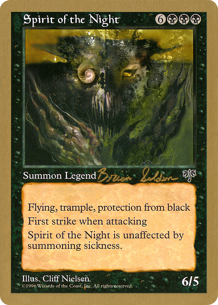 Spirit of the Night - 1998 Brian Selden (MIR) (WCD-BS146) - World Championship Decks 1998