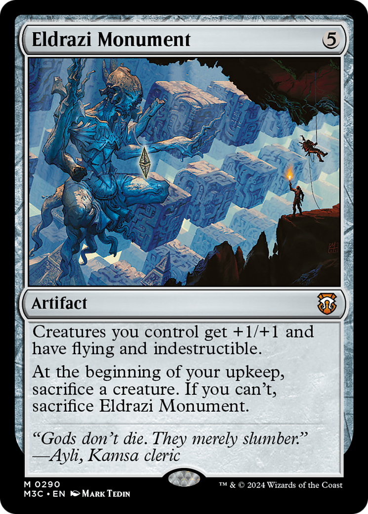 Eldrazi Monument⁣ - Commander: Modern Horizons 3⁣ (Rare)⁣ [290]
