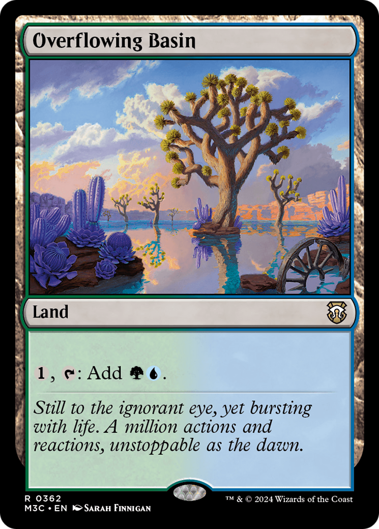 Overflowing Basin⁣ - Commander: Modern Horizons 3⁣ (Rare)⁣ [362]