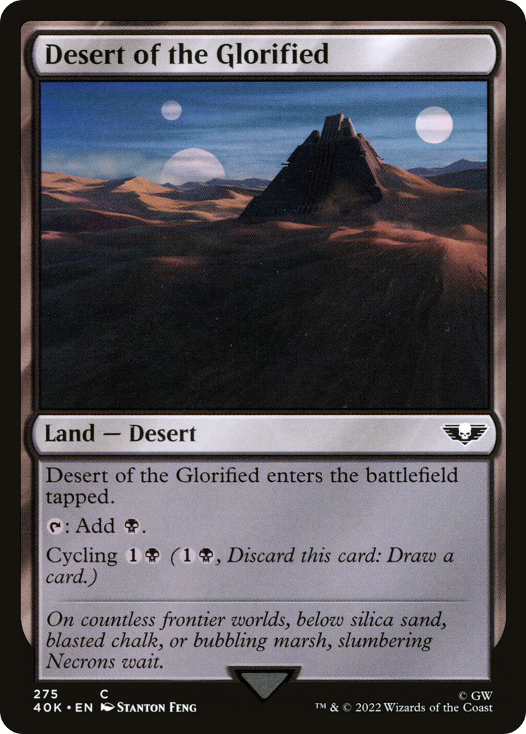 Desert of the Glorified⁣ - Universes Beyond: Warhammer 40,000⁣ (Common)⁣ [275]