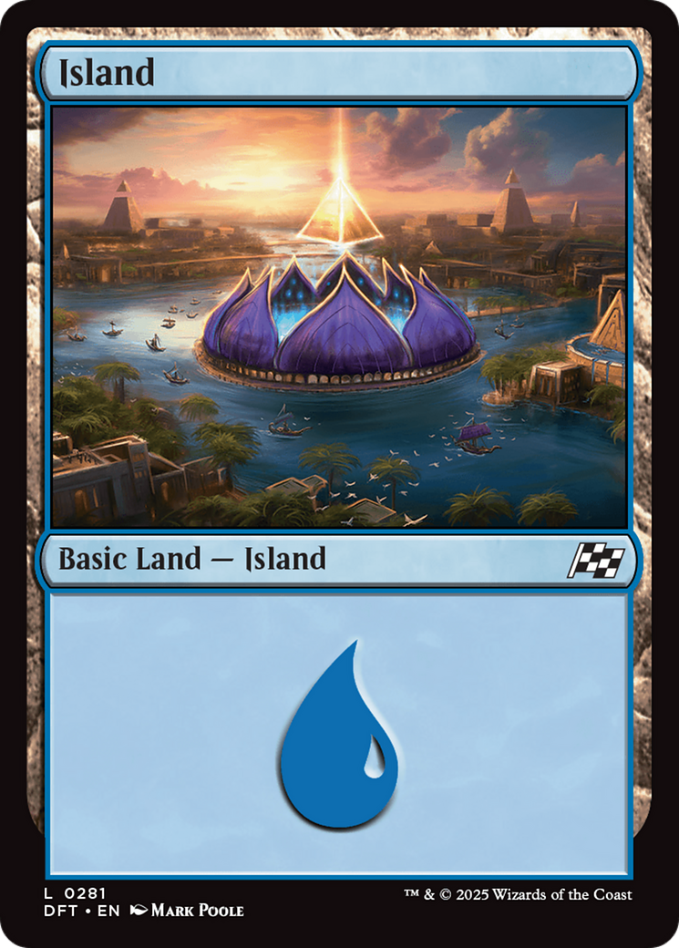 Island (DFT-281) - Aetherdrift Foil