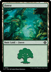Forest (V.1)⁣ - The Lost Caverns of Ixalan: Extras⁣ (Land)⁣ [401]