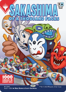 Sakashima of a Thousand Faces⁣ - Secret Lair Drop Series: Winter Superdrop 2024⁣ (Mythic)⁣ [1541]