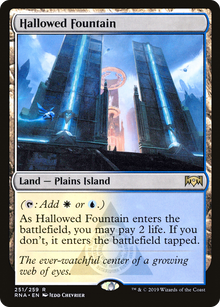 Hallowed Fountain (RNA-251) - Ravnica Allegiance Foil