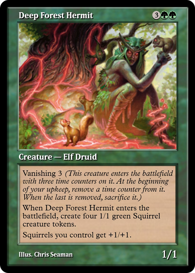Deep Forest Hermit (PRM-91305) - Magic Online Promos