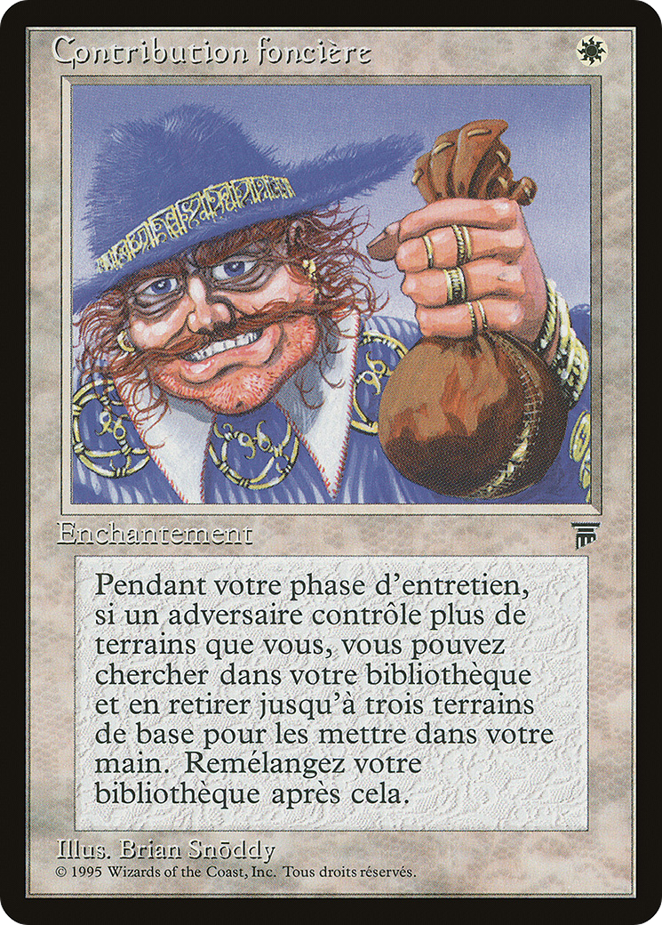 Land Tax (French) - "Contribution fonciere" (REN-013) - Renaissance