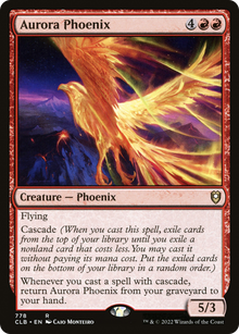 Aurora Phoenix⁣ - Commander Legends: Battle for Baldur's Gate: Extras⁣ (Rare)⁣ [778]
