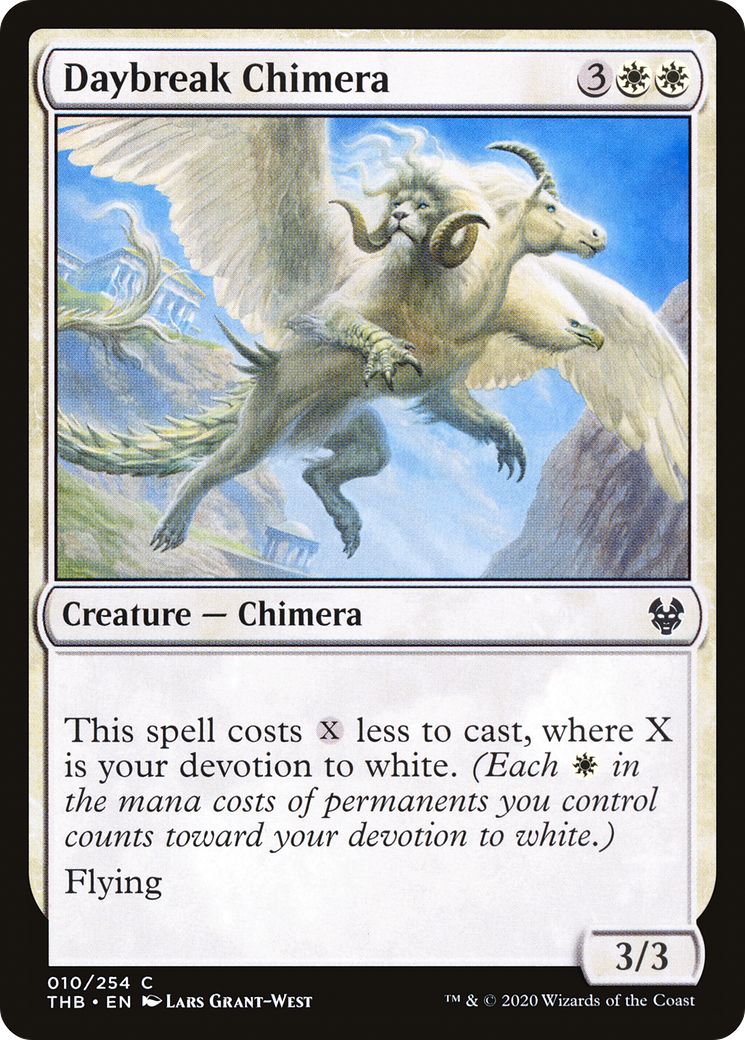 Daybreak Chimera⁣ - Theros Beyond Death⁣ (Common)⁣ [10]