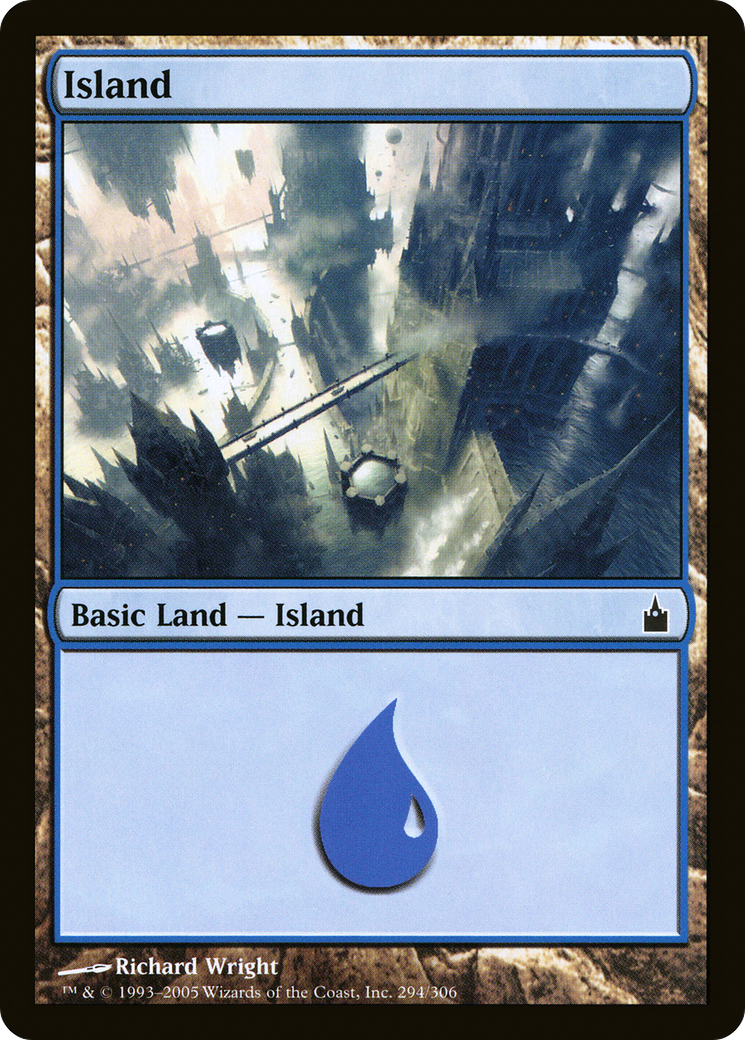 Island (294) (RAV-294) - Ravnica: City of Guilds