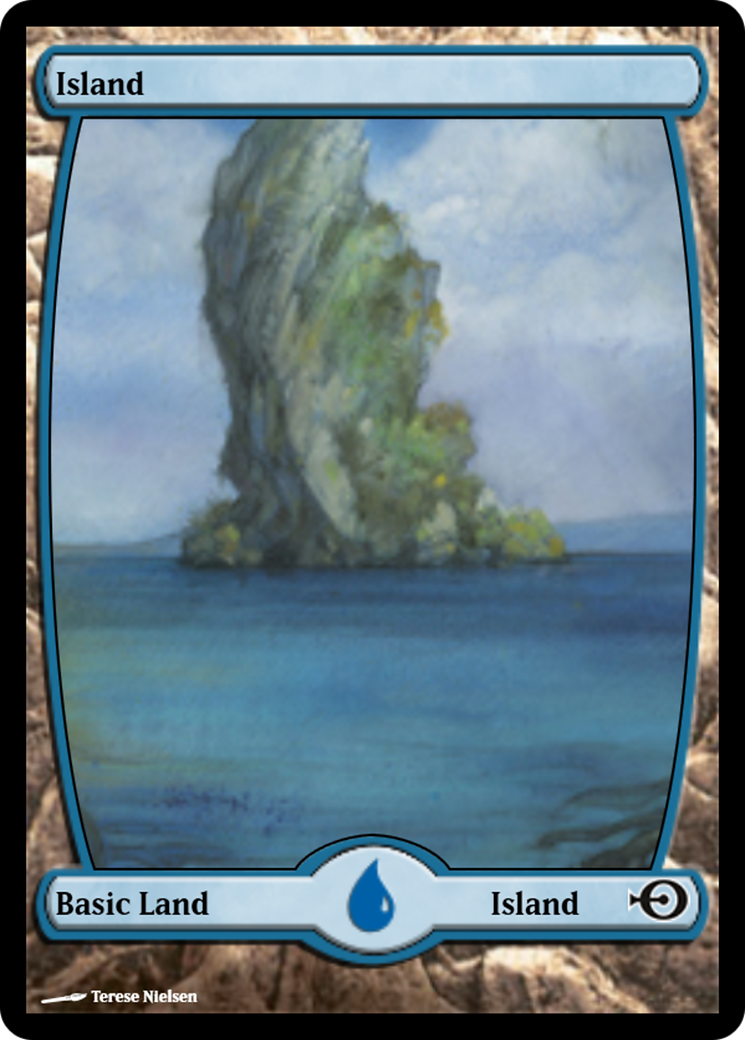 Island (PRM-53881) - Magic Online Promos Foil