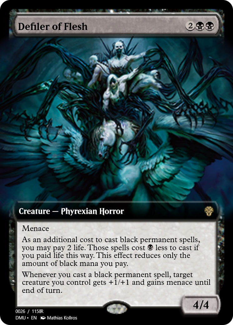 Defiler of Flesh (PRM-103432) - Magic Online Promos Foil