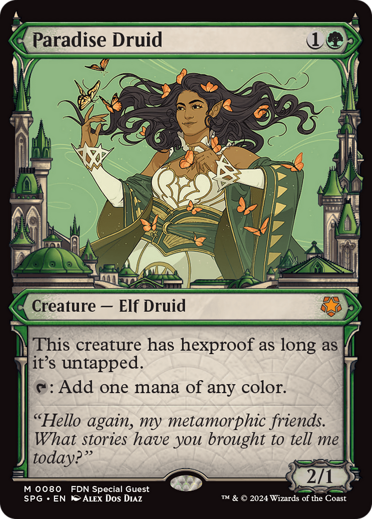 Paradise Druid (SPG-080) - Special Guests: (Showcase)