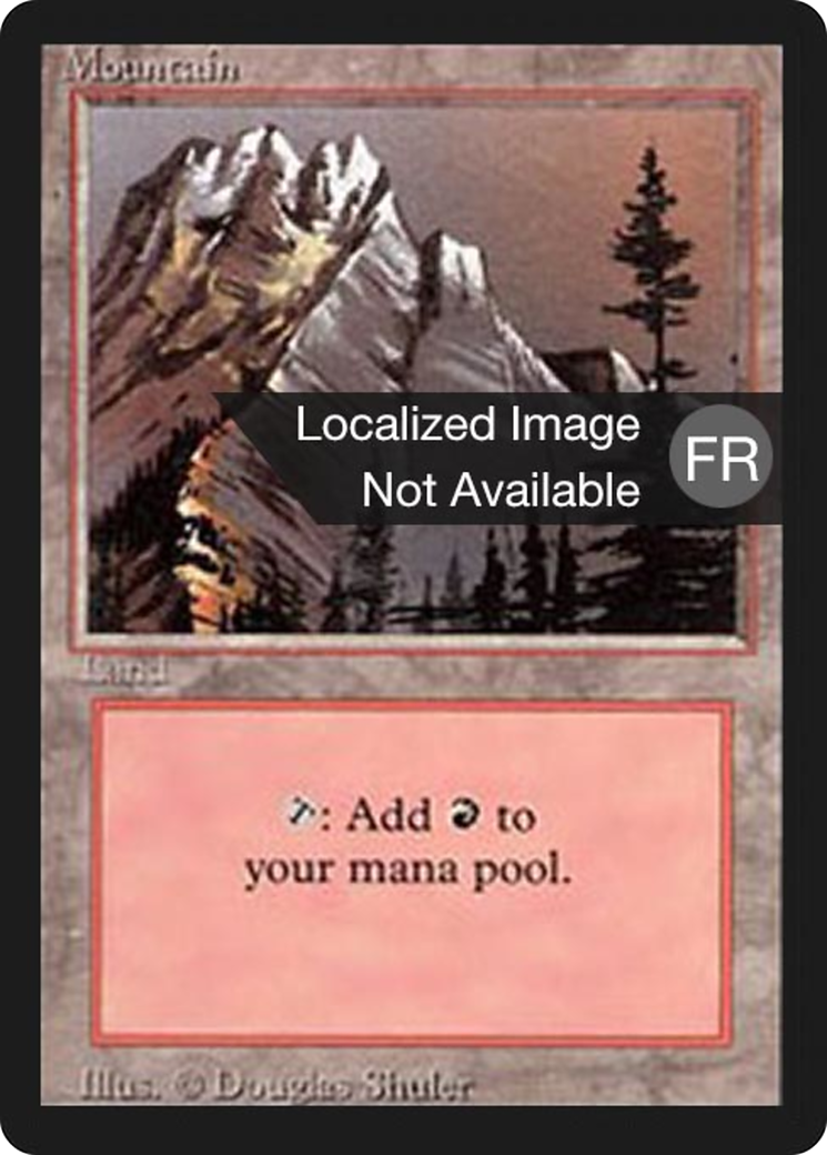 Mountain (A) (FBB-301) - Foreign Black Border