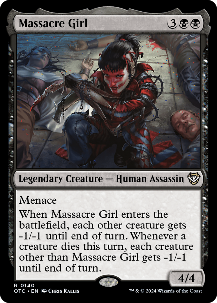 Massacre Girl⁣ - Commander: Outlaws of Thunder Junction⁣ (Rare)⁣ [140]