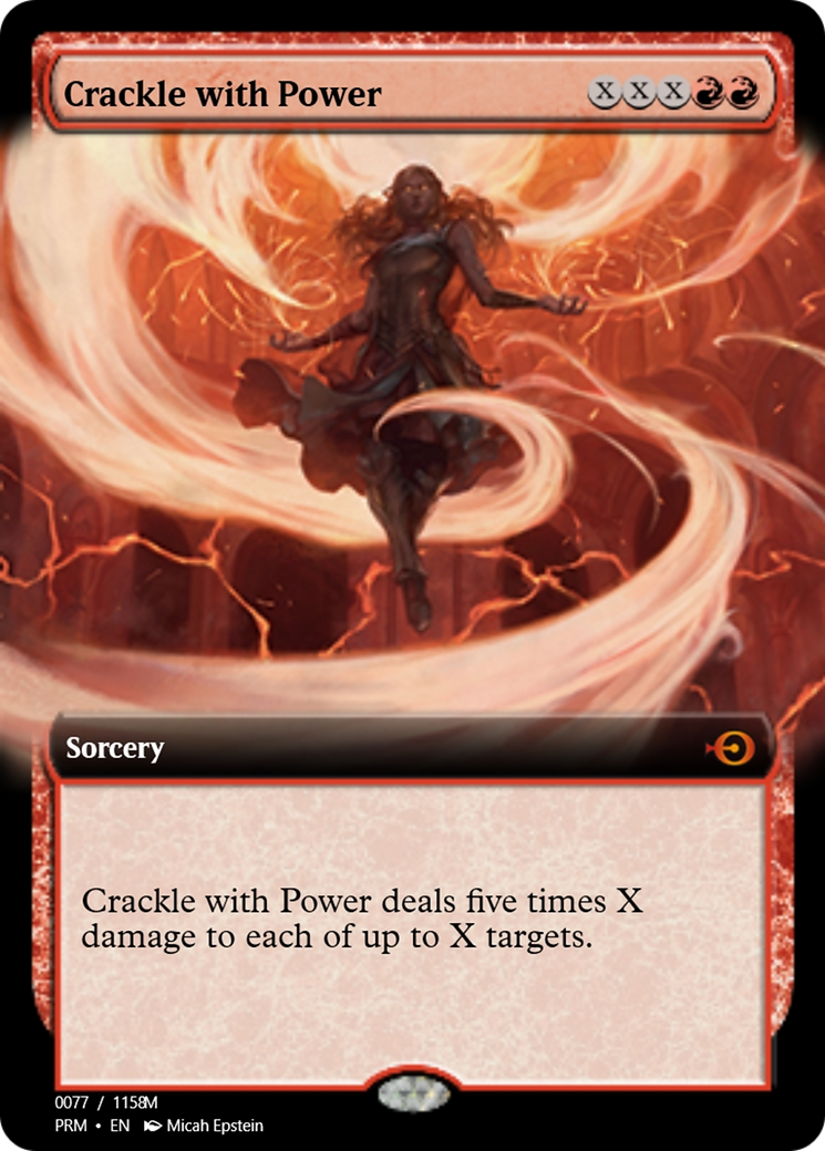 Crackle with Power (PRM-90126) - Magic Online Promos