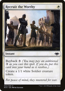 Recruit the Worthy (MH1-022) - Modern Horizons