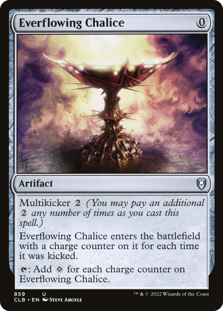 Everflowing Chalice⁣ - Commander Legends: Battle for Baldur's Gate: Extras⁣ (Uncommon)⁣ [859]
