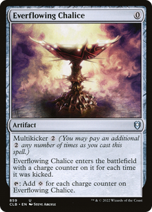 Everflowing Chalice⁣ - Commander Legends: Battle for Baldur's Gate: Extras⁣ (Uncommon)⁣ [859]