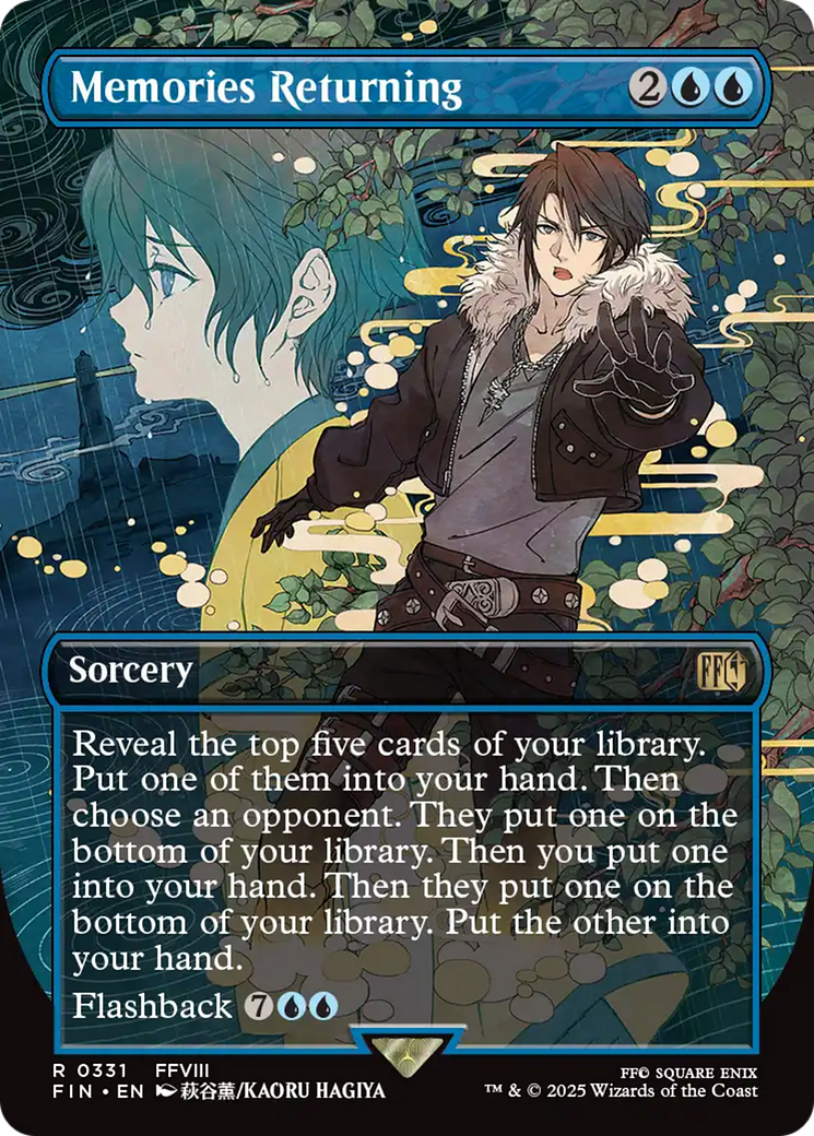 Memories Returning (FIN-331) - FINAL FANTASY (Borderless) Foil