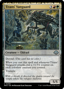 Titans' Vanguard⁣ - Modern Horizons 3⁣ (Uncommon)⁣ [206]