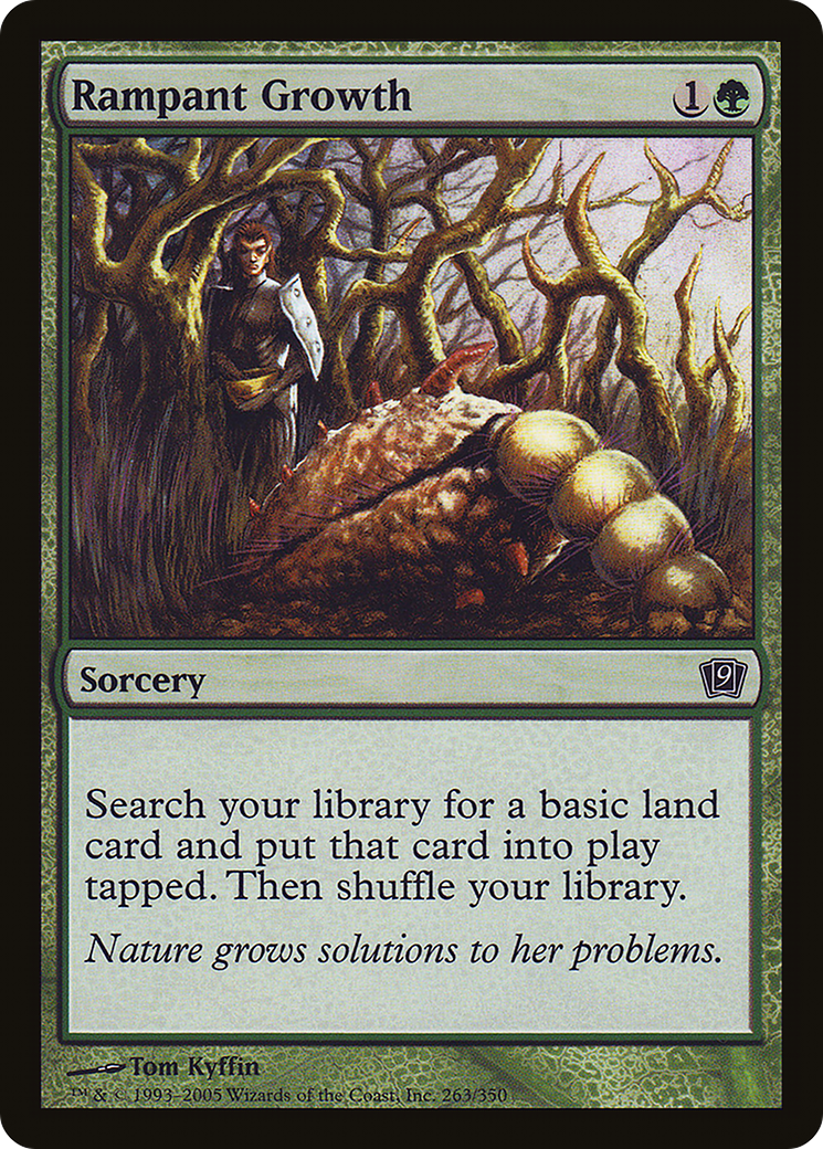 Rampant Growth (9ED-263★) - Ninth Edition Foil