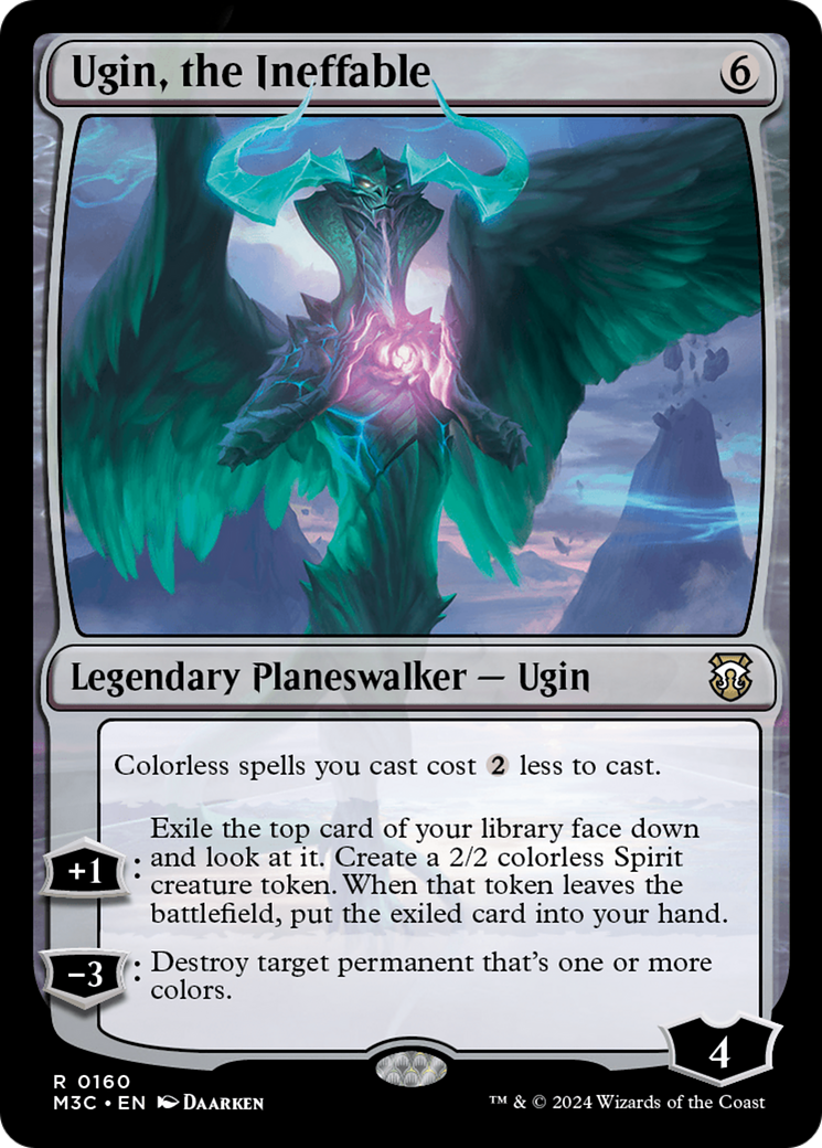 Ugin, the Ineffable⁣ - Commander: Modern Horizons 3⁣ (Rare)⁣ [160]
