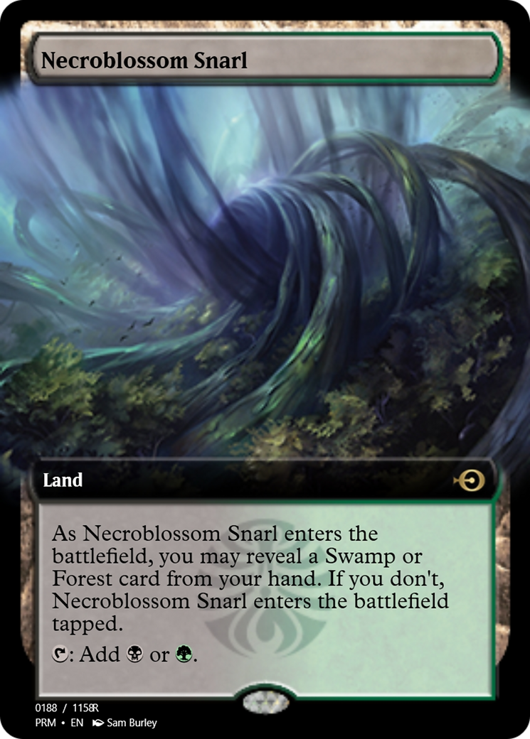 Necroblossom Snarl (PRM-90348) - Magic Online Promos