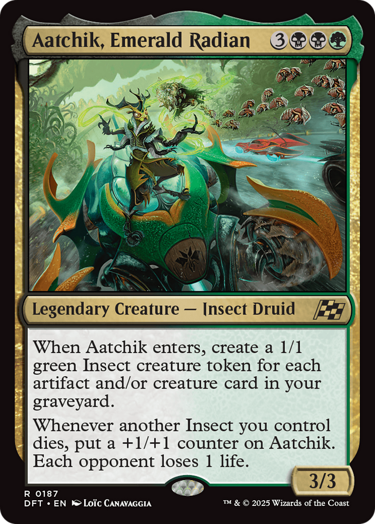 Aatchik, Emerald Radian (DFT-187) - Aetherdrift Foil