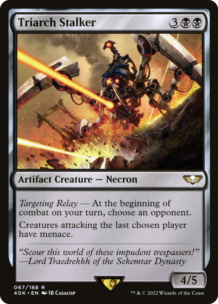 Triarch Stalker⁣ - Universes Beyond: Warhammer 40,000⁣ (Rare)⁣ [67]