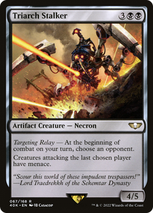 Triarch Stalker⁣ - Universes Beyond: Warhammer 40,000⁣ (Rare)⁣ [67]