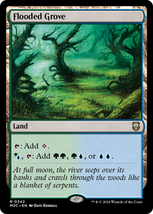 Flooded Grove⁣ - Commander: Modern Horizons 3⁣ (Rare)⁣ [342]