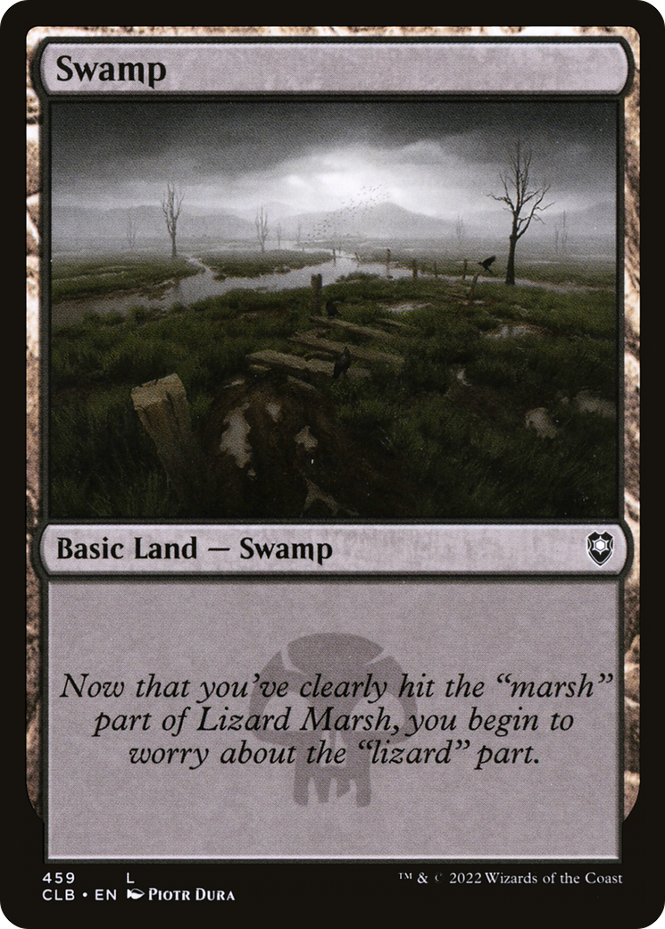 Swamp (V.1)⁣ - Commander Legends: Battle for Baldur's Gate: Extras⁣ (Land)⁣ [459]